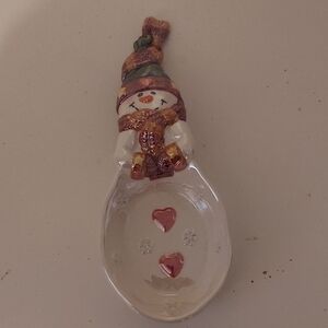 GANZ White Ceramic Spoon